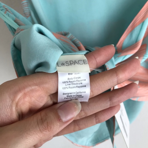 NWT L*Space Corina Bungalow Tie Back Crop Top - Picture 6 of 7